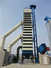 100~500 tpd continuous flow grain dryer tower
